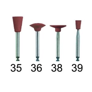 Alphaflex polerer 0038 RA brun 12 stk
