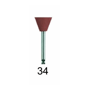 Alphaflex polerer 0034 RA brun 100 stk