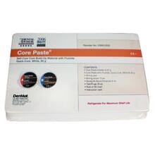 Core Paste White Q/C Fluoride Kit (2x25 g)