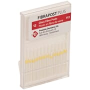 Fibrapost Plus glassfiberstift nr 1 12 stk