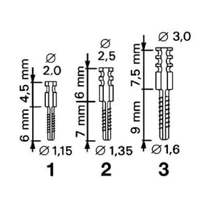 Radix anker Lang 12 stk str3