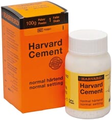 Harvard Sement normal herdende pulver 1 hvit 100 g