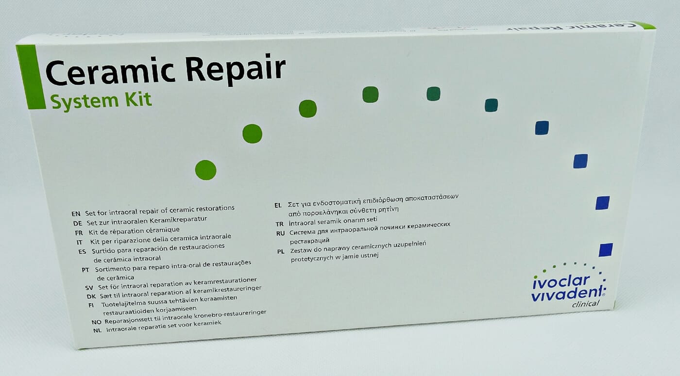 Ceramic Repair M+ kit komplett DENTALSPAR AS