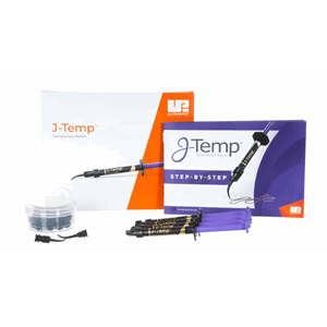 J-Temp Temporary Resin  4 x 1,2 ml  Sprøyte