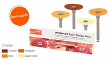 Super Flexible Discs 100 stk 10 mm Assortert sett m/mandrill