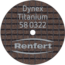Dynex Titan skive 0,3x22mm 20 stk