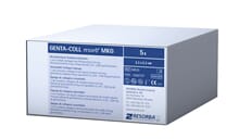 Genta-Coll resorb MKG kollagen fleece 2,5 x 2,5 cm 5 stk