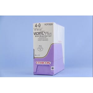 Ethicon Sutur Vicryl Plus 4-0 45 cm FS-2 VCP392H 36 stk