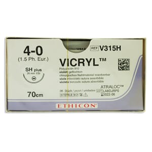 Ethicon Sutur Vicryl 4-0 70 cm SH Plus V315H 36 stk