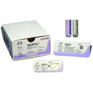 Ethicon sutur Vicryl lilla 4-0/1,5 DA Black 18531G 12 stk