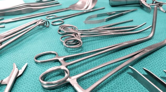 Rens, roterende instr.