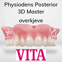 Physiodens Posterior protesetenner 8 stk 3D Master OK