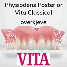 Physiodens Posterior protesetenner 8 stk Vita classical OK