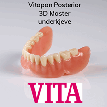 Vitapan Posterior protesetenner 6 stk 3D Master UK