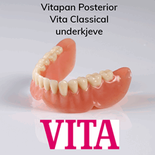 Vitapan Posterior protesetenner 6 stk Vita Classical UK