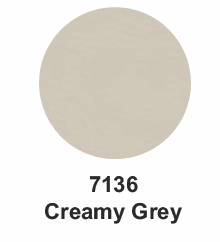 Salli Løst setetrekk kunstskinn - Creamy Grey 7136