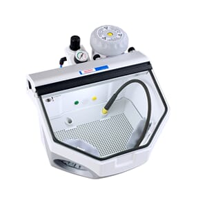 Basic eco sandblåser 70-250µm 230 V med 1 tank