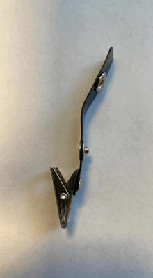 Perioptix skjorte-klype for kabel til lupelys