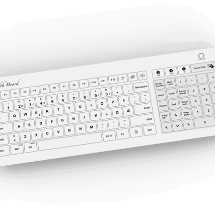 Health Board - Hygienisk tastatur med glassplate